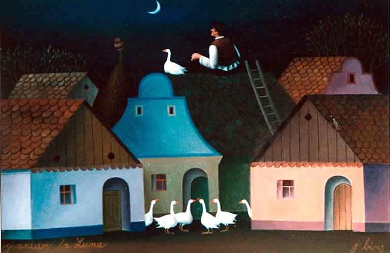 Guardando la luna